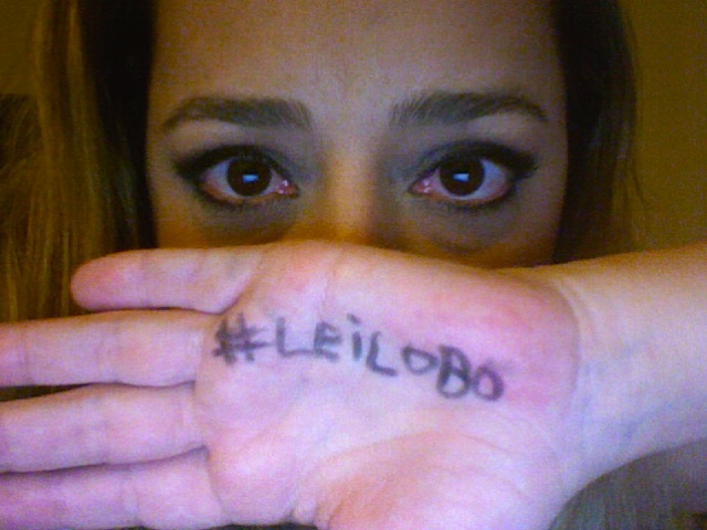 #LeiLobo Nós apoiamos!