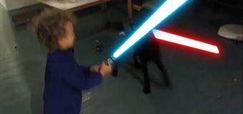 A mais fofa batalha Jedi